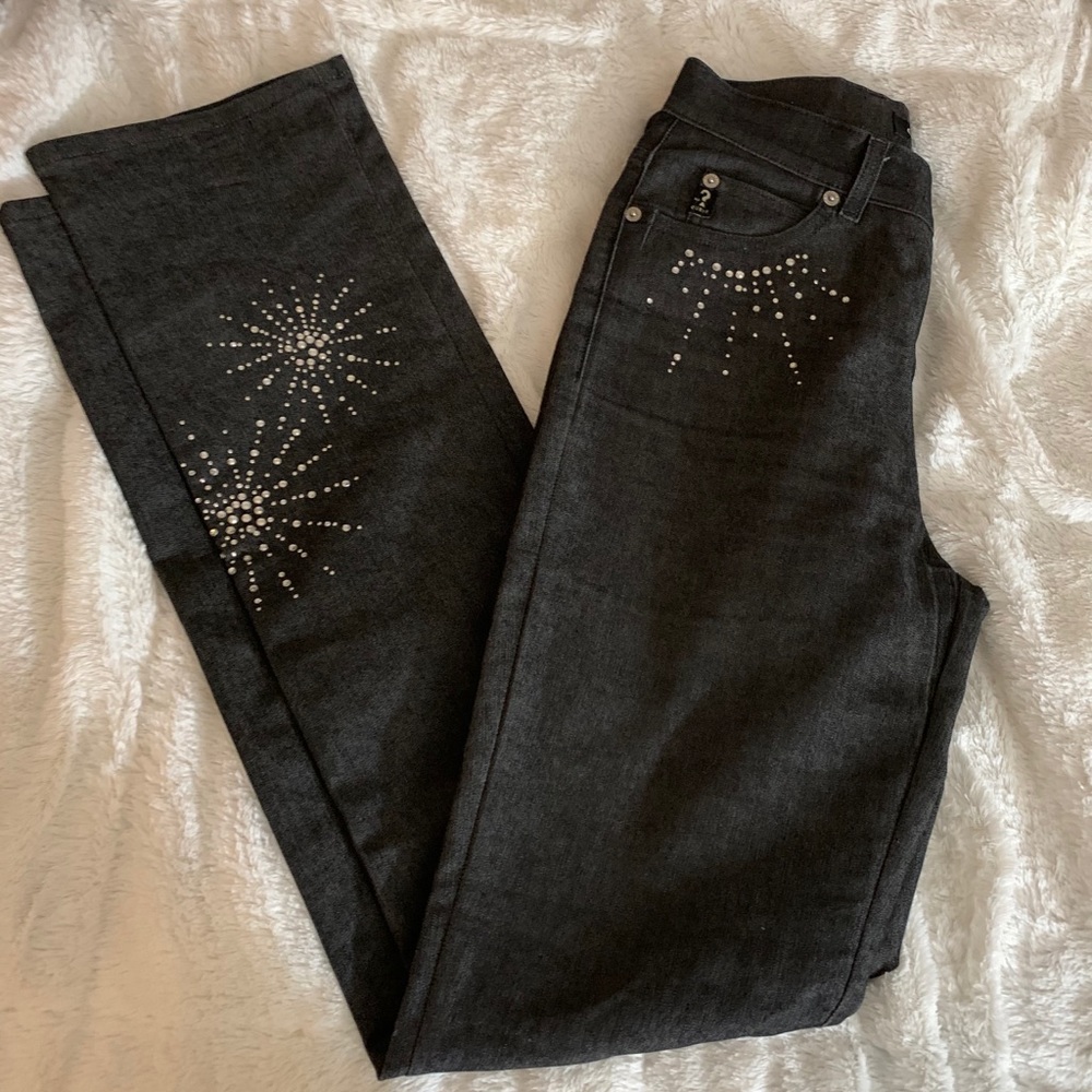Rare VTG American Tradition Guess Gray Jeans 27